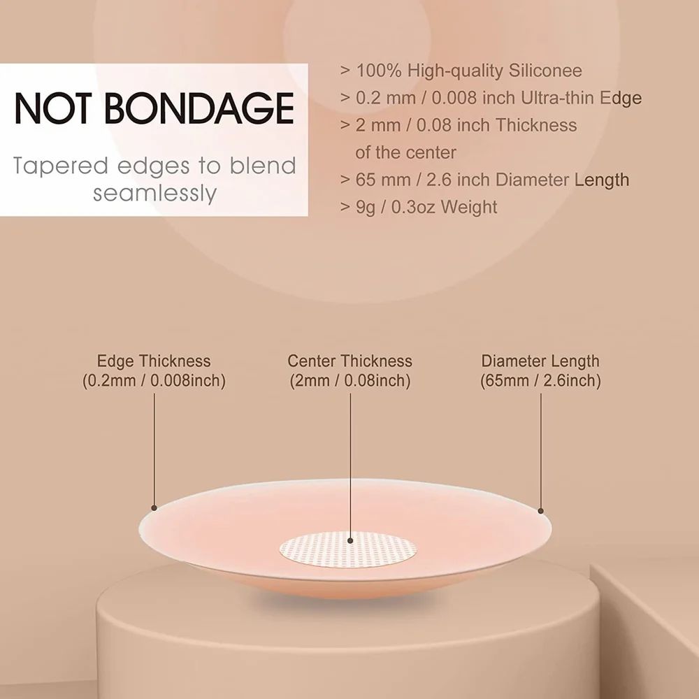 Premium Reusable Silicone Nipple Covers (2-Pack)